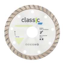Disco Diamantado Turbo Classic 110x22.23