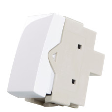 MODULO BRANCO INTERRUPTOR INTERMEDIARIO 16057