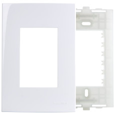 PLACA 4X2 3 POSTOS HORIZ COM SUPORTE 16023