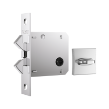 Fechadura Porta de Correr Banho Classic - Cromada- 1006S - Stam