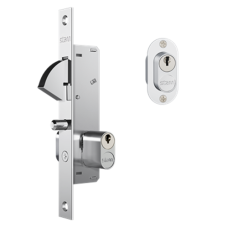 Fechadura Bico de Papagaio Externa 940 Cromado Roseta STAM