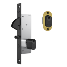 Fechadura Bico de Papagaio Externa 905 Oxidado ½ Cil STAM