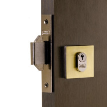 Fechadura Trava Expansiva 45mm Externa Oxidado UNIÃO MUNDIAL