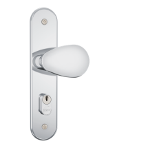 Fechadura Externa 804/10 Espelho Cromado STAM