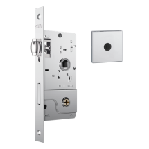 Fechadura Pivotante 800 (MAQ 40) Tetra Chave Cromado STAM