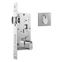 Fechadura Pivotante 1601 (MAQ 55) Escovado STAM