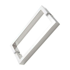 Puxador Duplo DF 905/600 Escovado Inox 202 ITALY LINE