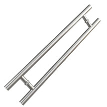 Puxador Duplo DF 907/600 Polido Inox 202 ITALY LINE