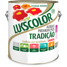 Tinta Latex Acrílico Tradição 3,6 Litros Lukscolor