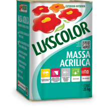 Massa Acrílica Lukscolor 25kg