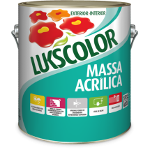 Massa Acrílica Lukscolor 5,6kg