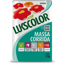 Massa Corrida Lukscolor 25kg